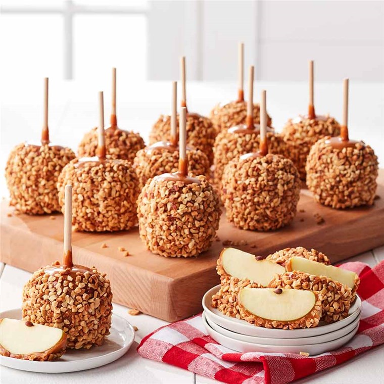 Peanut Caramel Apples Case Of 12 Affy Tapple