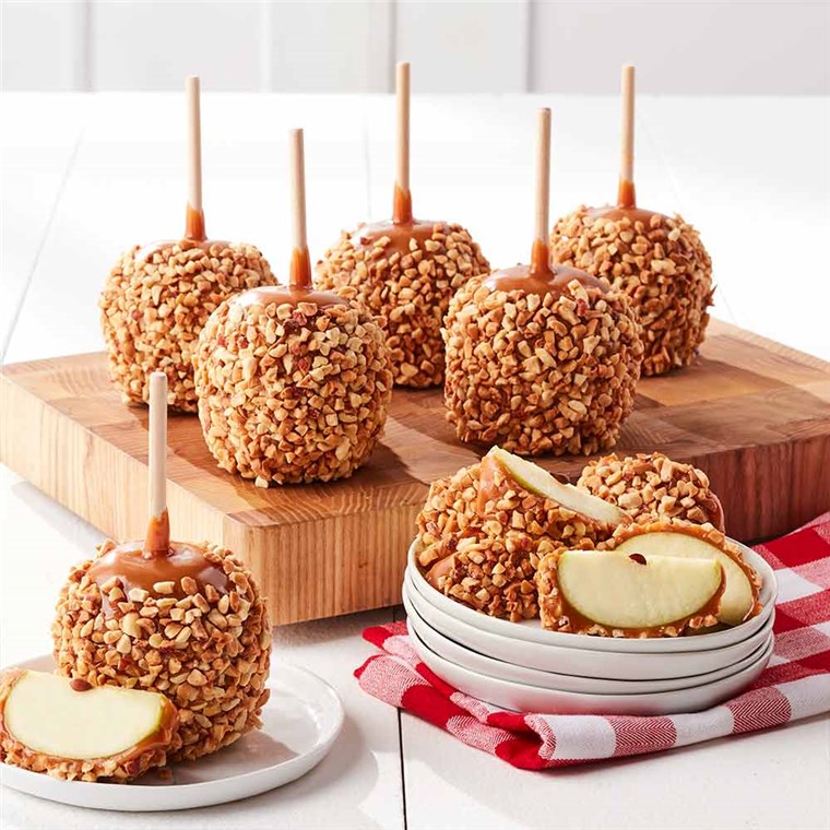 The Original Peanut Caramel Apple, Case of 6 Affy Tapple