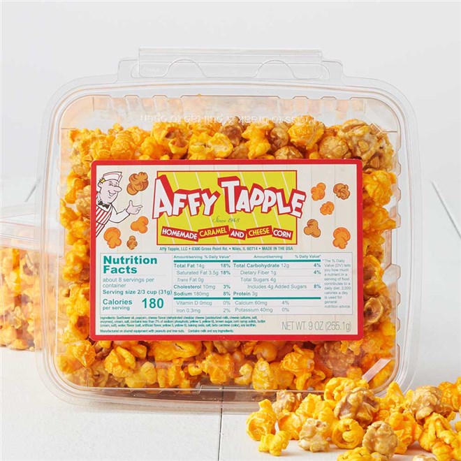 Homemade Caramel & Cheese Popcorn, Case of 3 Affy Tapple