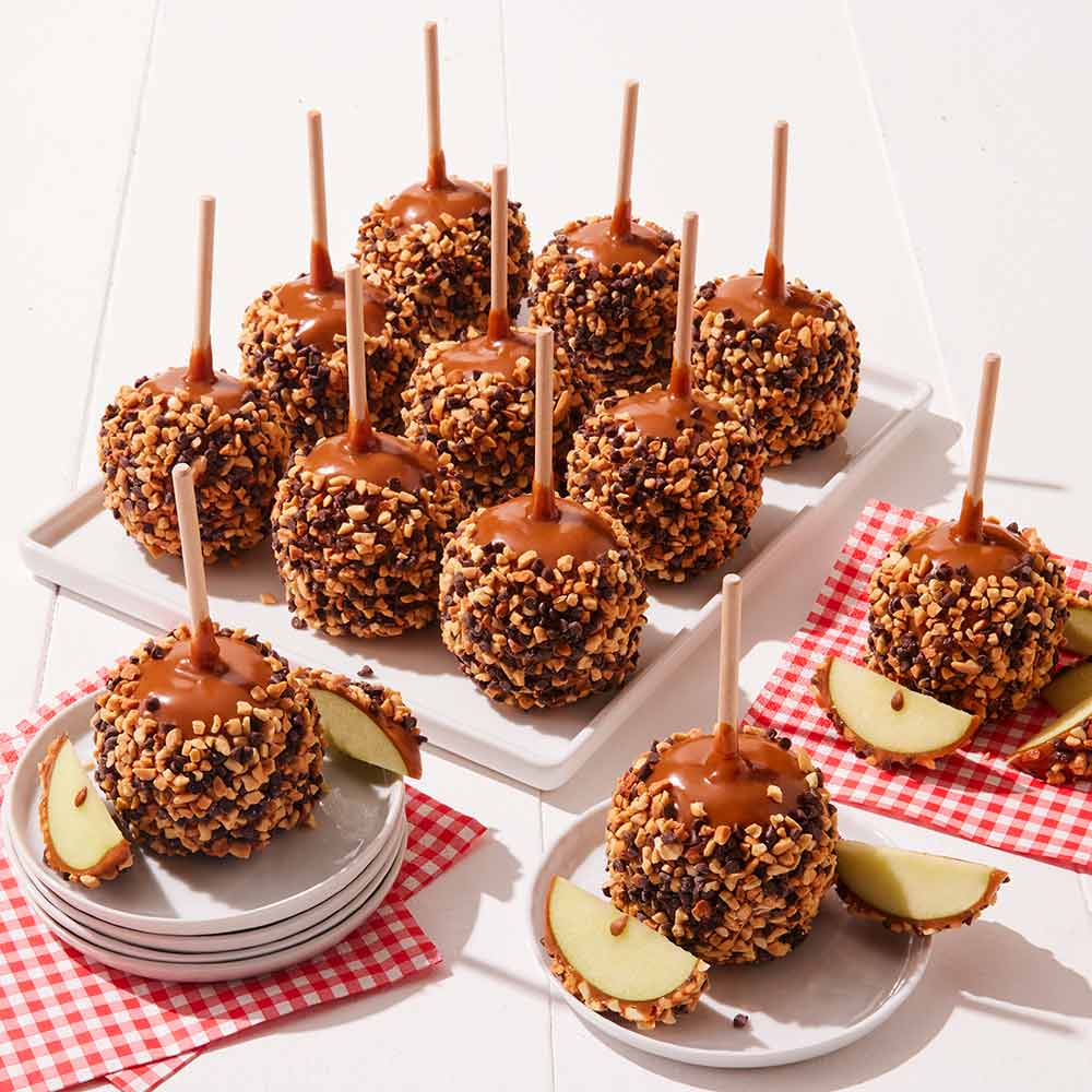 Chocolaty Peanut Caramel Apple – Affy Tapple
