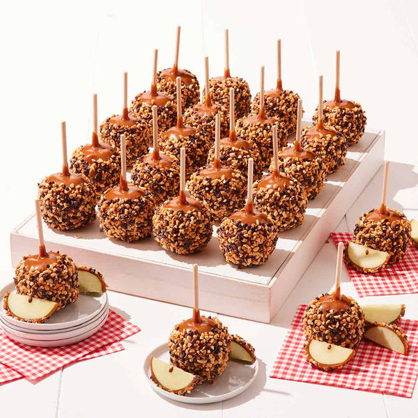 Chocolaty Peanut Caramel Apple – Affy Tapple