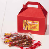 Milk Chocolate & Caramel Dipped Pretzel Rods, 18-Pack